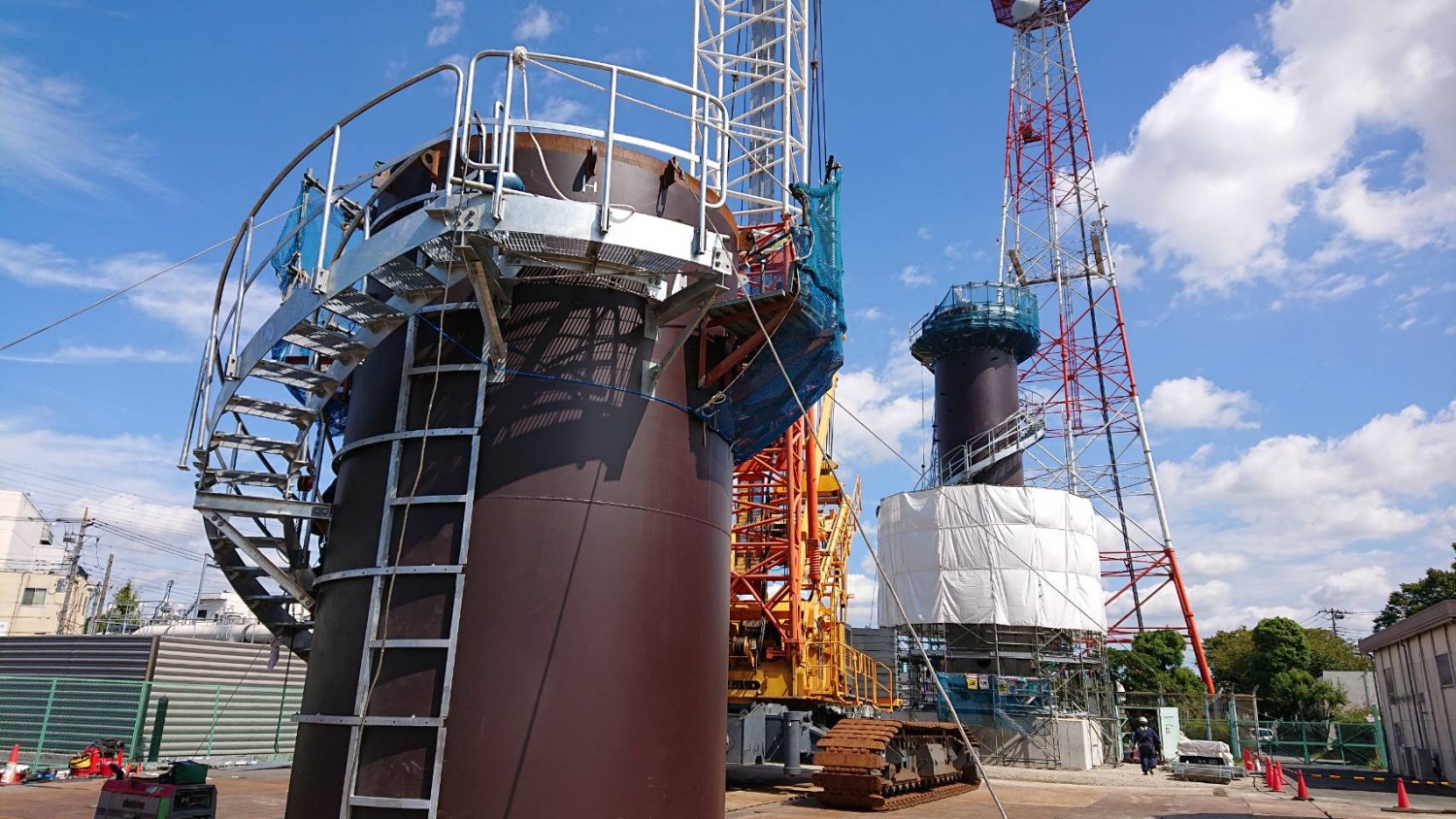 某現場 螺旋階段製作