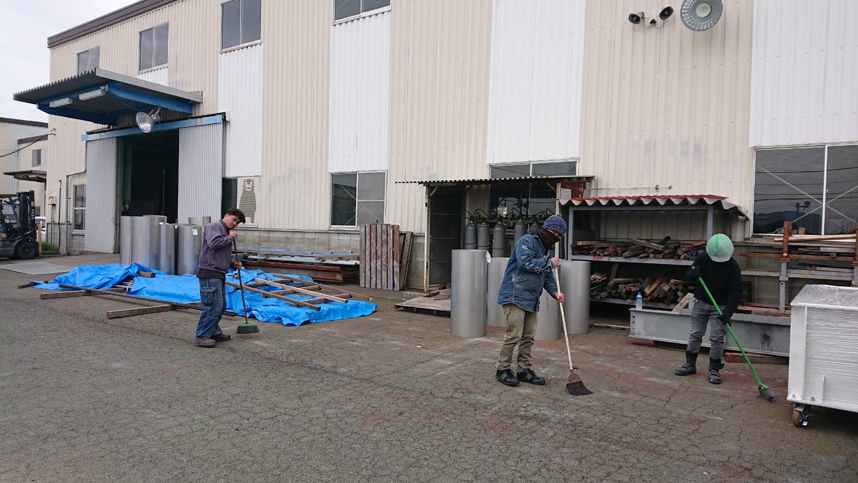 株式会社福富機工 清掃活動